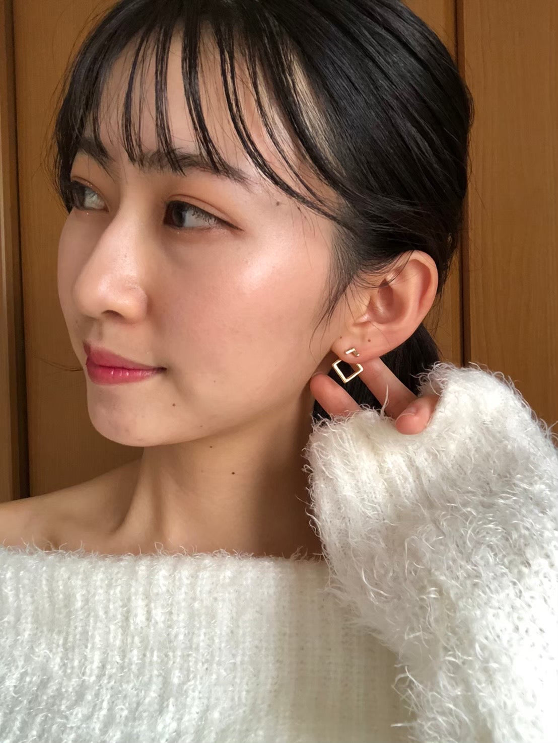 スクエアピアス