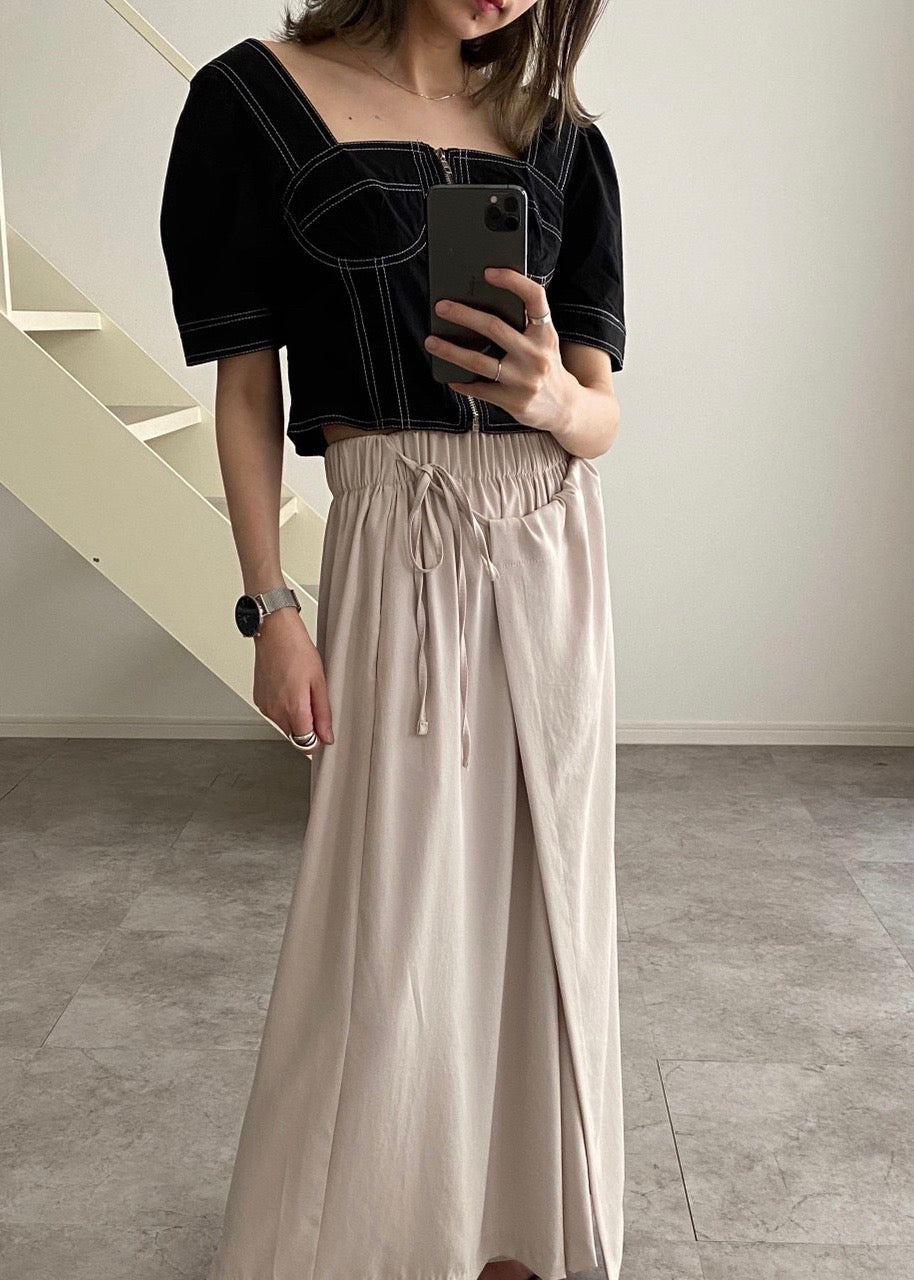 コルセットデザイントップス