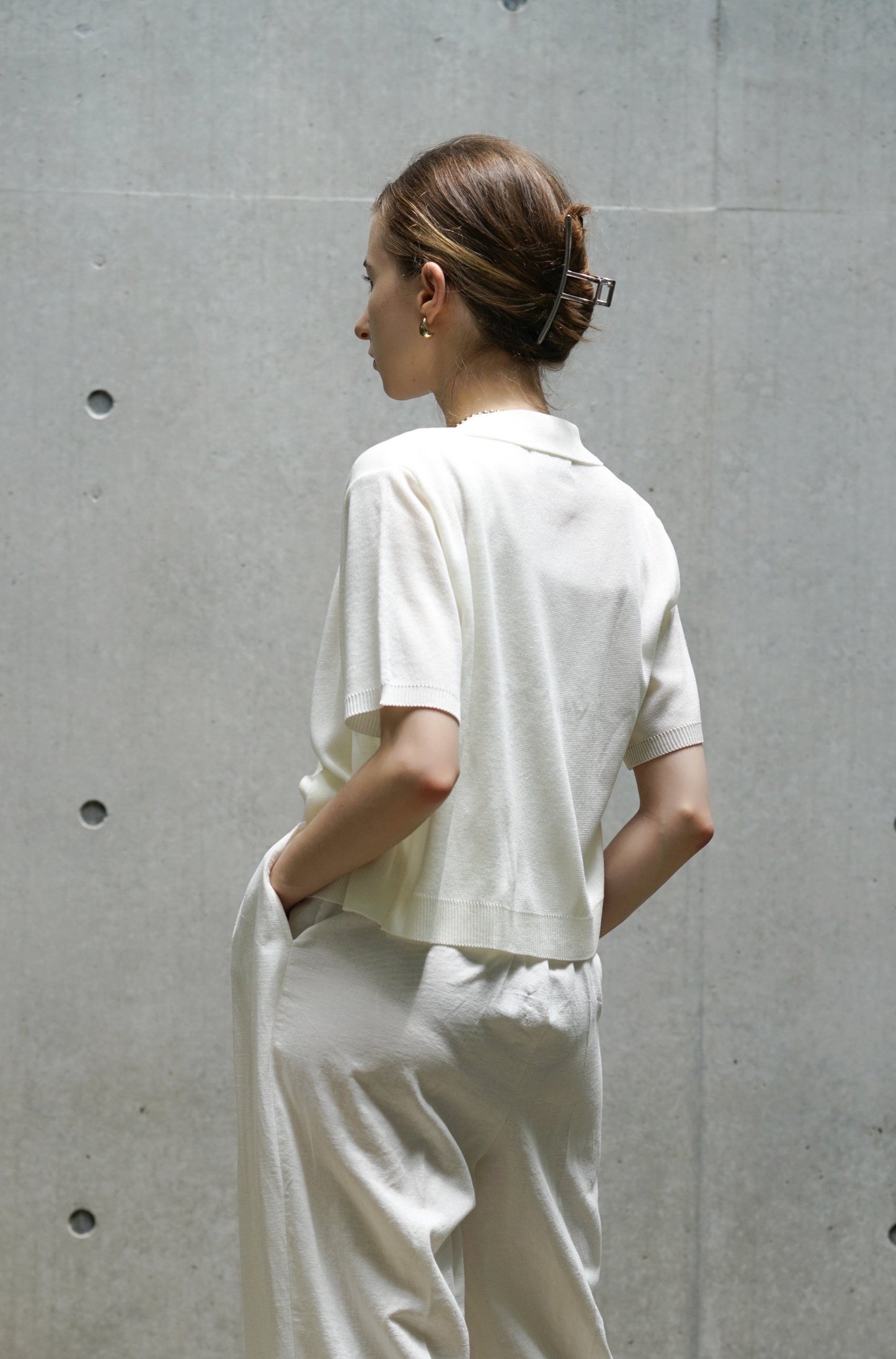 オープンカラーシャツ