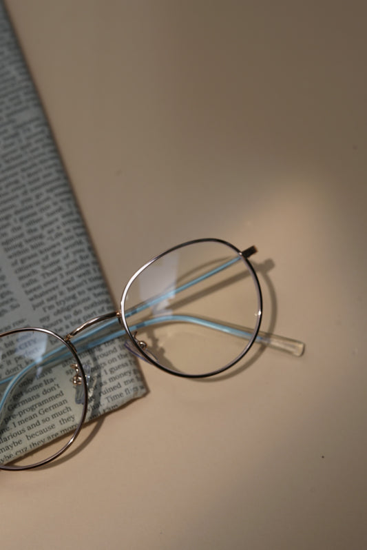 カラーフレームメガネ